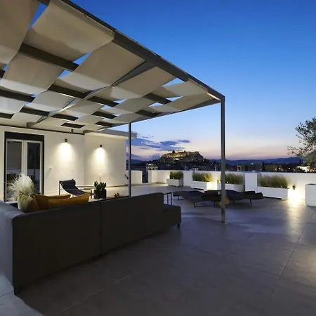 Ma Maison Acropolis Mansion: Penthouse With Rooftop Garden Near Acropolis *